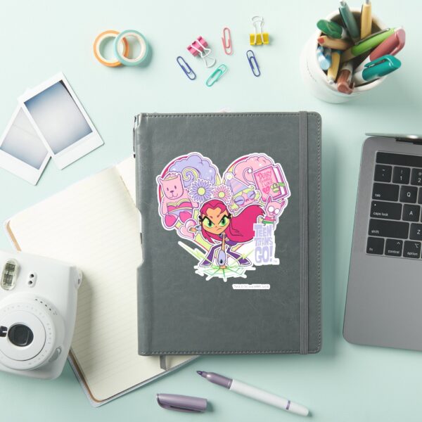 Teen_Titans_Go!___Starfire's_Heart_Punch_Graphic_Sticker_3 Teen Titans Go Starfires Heart Punch Graphic Sticker