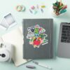 Teen Titans Go Team Group Graphic Sticker