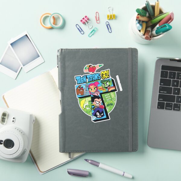 Teen_Titans_Go!___Titans_Tower_Collage_Sticker_3 Teen Titans Go Titans Tower Collage Sticker