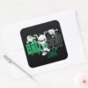 Teen Titans Go Bad Boy Robin Cyborg BB Square Sticker