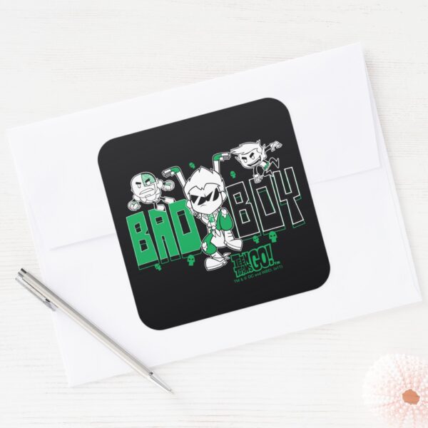 Teen_Titans_Go!____Bad_Boy__Robin,_Cyborg,_&_BB_Square_Sticker_3 Teen Titans Go Bad Boy Robin Cyborg BB Square Sticker