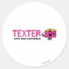 Texter_Classic_Round_Sticker_1 Texter Classic Round Sticker
