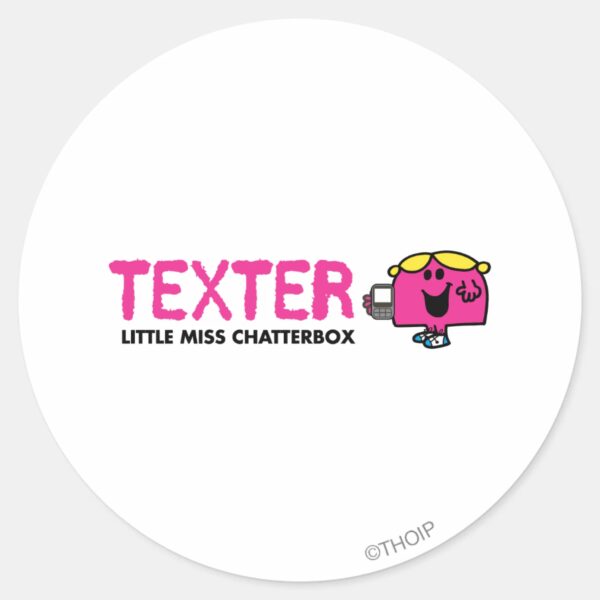 Texter_Classic_Round_Sticker_1 Texter Classic Round Sticker