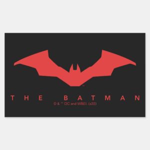 The Batman Bat Logo Rectangular Sticker