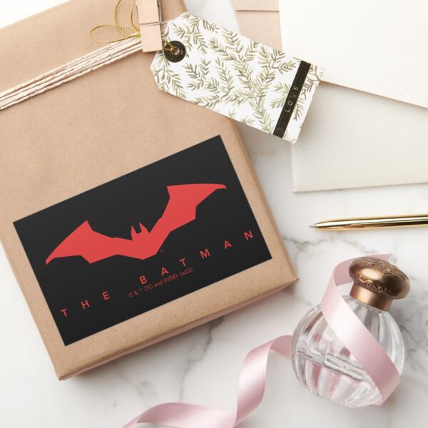 The_Batman_Bat_Logo_Rectangular_Sticker_5 The Batman Bat Logo Rectangular Sticker