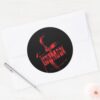 The_Batman_Cape_&_Logo_Classic_Round_Sticker_3 The Batman Cape Logo Classic Round Sticker