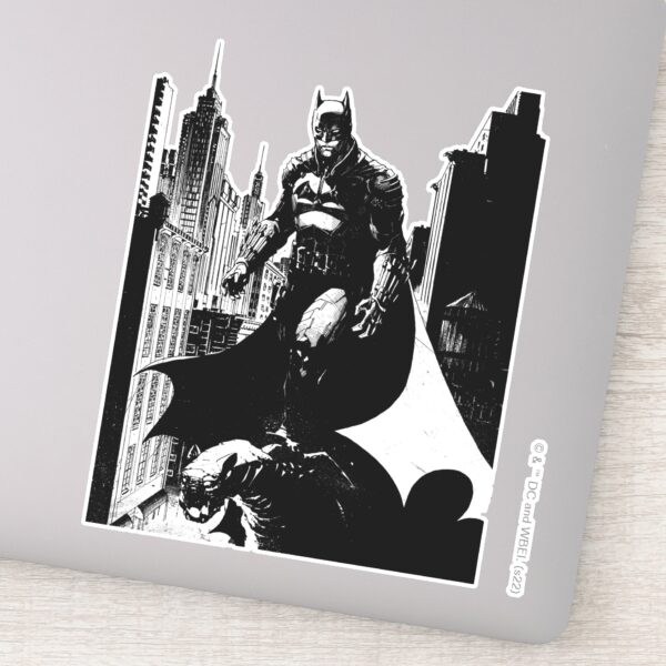 The_Batman_Comic_Book_Illustration_Sticker_1 The Batman Comic Book Illustration Sticker