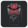 The_Batman_Window_Pane_Outline_Square_Sticker_1 The Batman Window Pane Outline Square Sticker