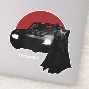 The Batman Batmobile Graphic Sticker