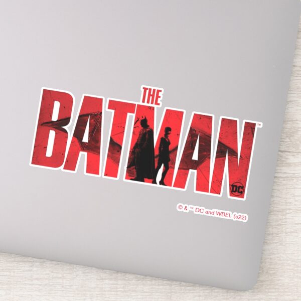 The_Batman_&_Catwoman_Logo_Sticker_1 The Batman Catwoman Logo Sticker