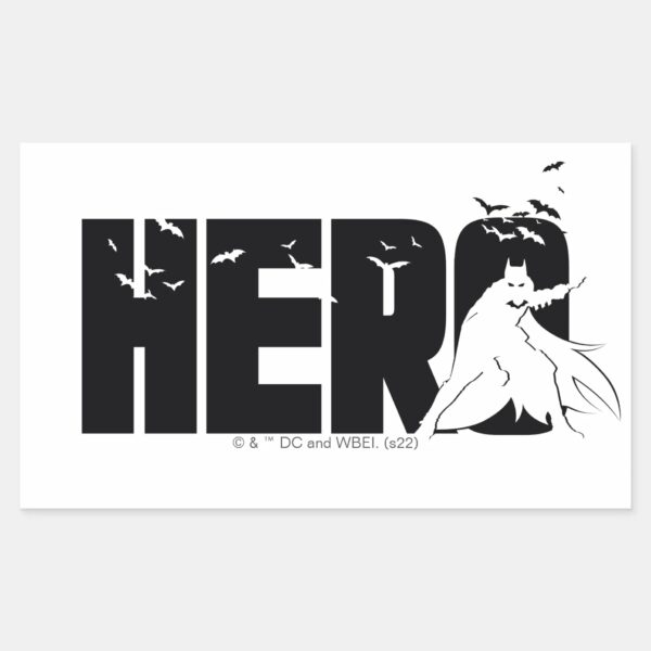 The_Batman__Hero__Graphic_Rectangular_Sticker_1 The Batman Hero Graphic Rectangular Sticker