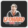 The Big Bang Theory Leonard Square Sticker