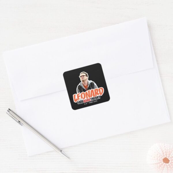The_Big_Bang_Theory___Leonard_Square_Sticker_3 The Big Bang Theory Leonard Square Sticker