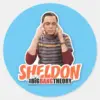 The Big Bang Theory Sheldon Classic Round Sticker