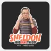 The Big Bang Theory Sheldon Square Sticker