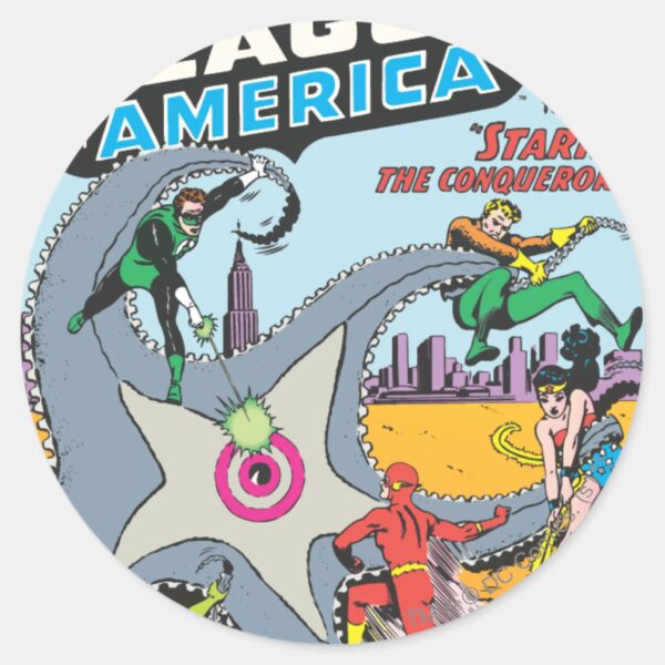 The_Brave_and_The_Bold_Issue_#28_-_Mar_Classic_Round_Sticker_1 The Brave And The Bold Issue 28 Mar Classic Round Sticker