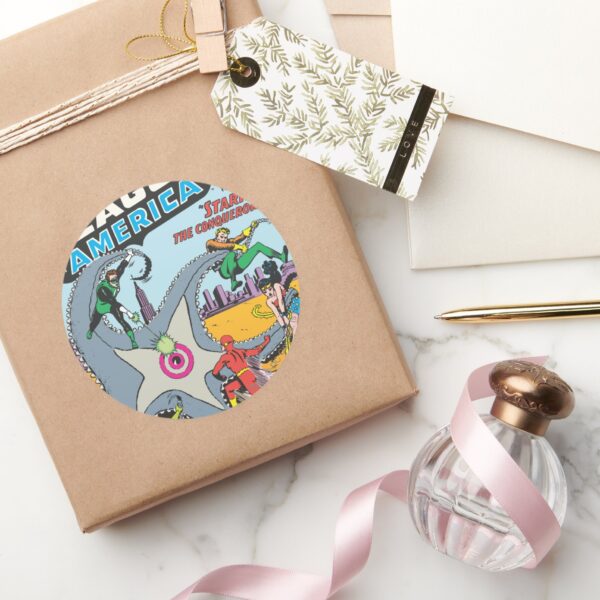 The_Brave_and_The_Bold_Issue_#28_-_Mar_Classic_Round_Sticker_5 The Brave And The Bold Issue 28 Mar Classic Round Sticker