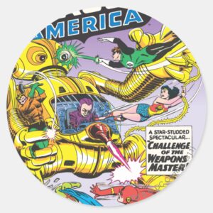 The Brave And The Bold Issue 29 May Classic Round Sticker