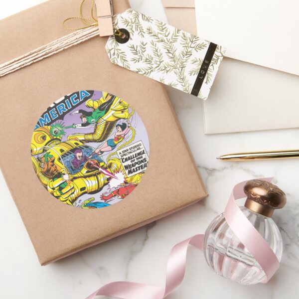 The Brave And The Bold Issue 29 May Classic Round Sticker