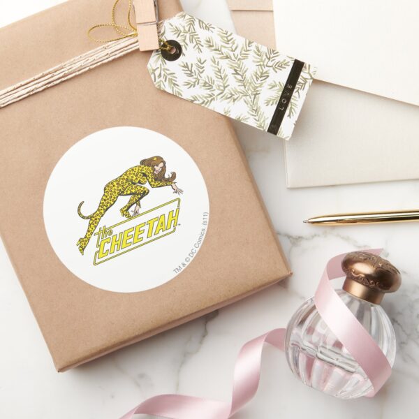 The_Cheetah_Classic_Round_Sticker_5 The Cheetah Classic Round Sticker