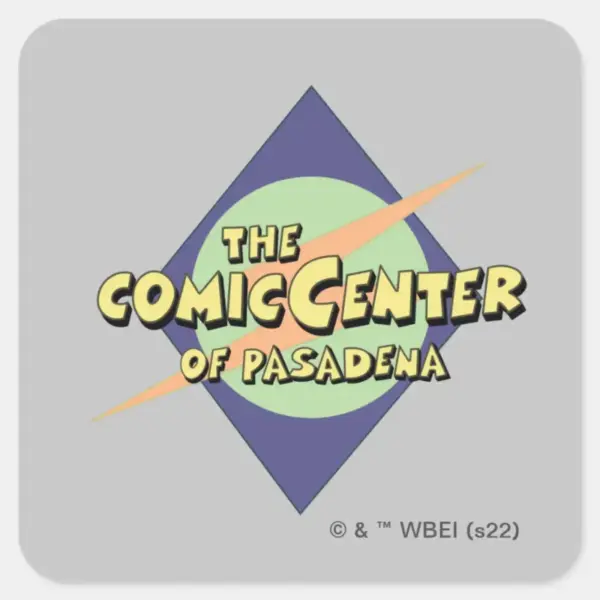 The_Comic_Center_of_Pasadena_Square_Sticker_1 The Comic Center Of Pasadena Square Sticker