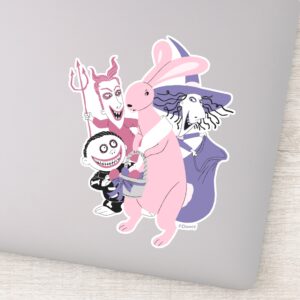 The Easter Bunny We Got Him Sticker