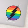 The_Flash_Rainbow_Logo_Sticker_1 The Flash Rainbow Logo Sticker