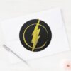 The_Flash___Yellow_Chest_Emblem_Classic_Round_Sticker_3 The Flash Yellow Chest Emblem Classic Round Sticker