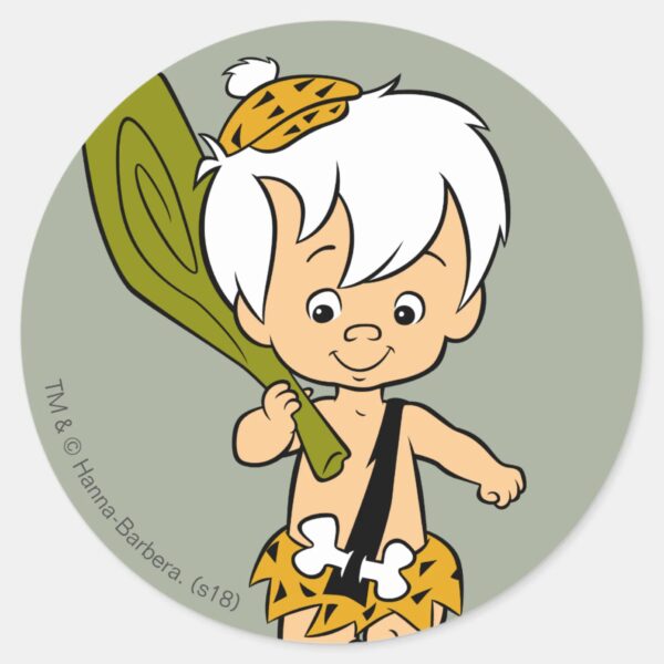 The_Flintstones___Bamm-Bamm_Rubble_Classic_Round_Sticker_1 The Flintstones Bamm Bamm Rubble Classic Round Sticker