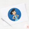 The_Flintstones___Betty_Rubble_Classic_Round_Sticker_3 The Flintstones Betty Rubble Classic Round Sticker