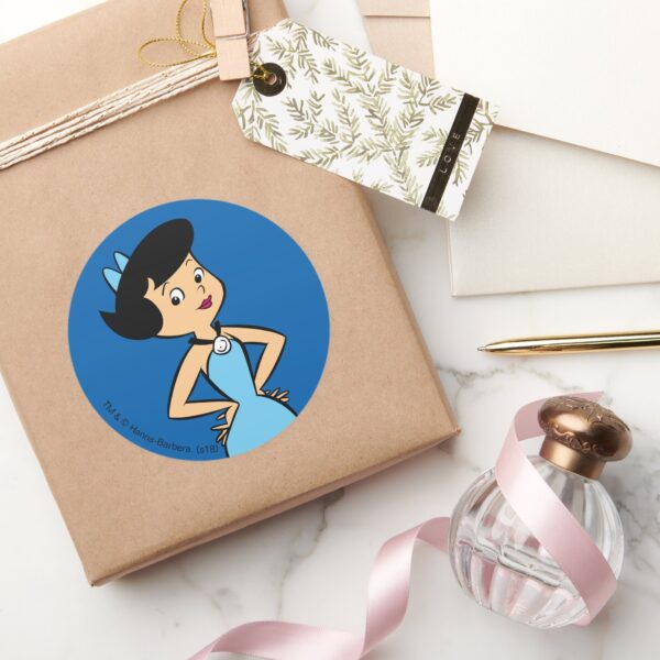 The_Flintstones___Betty_Rubble_Classic_Round_Sticker_5 The Flintstones Betty Rubble Classic Round Sticker