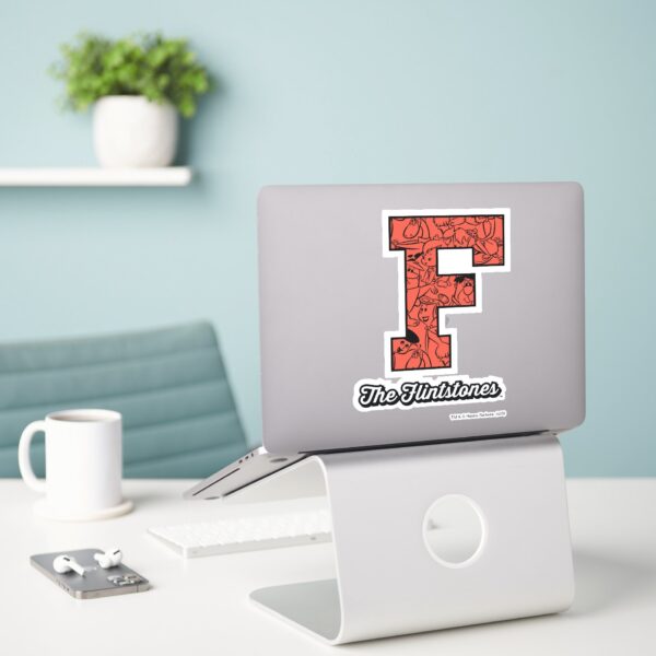 The_Flintstones___Collegiate_Style_Monogram_Sticker_3 The Flintstones Collegiate Style Monogram Sticker