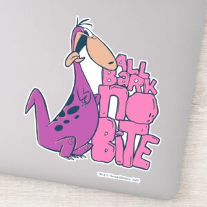 The Flintstones Dino — All Bark No Bite Sticker