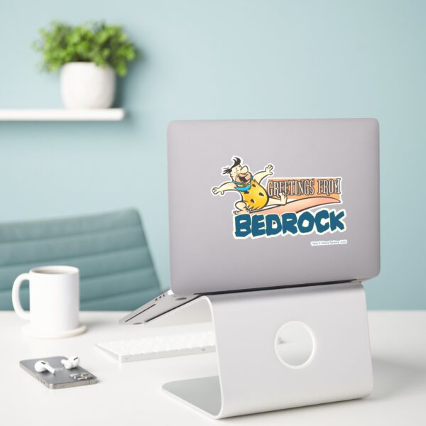 The_Flintstones___Fred_-_Greetings_From_Bedrock_Sticker_3 The Flintstones Fred Greetings From Bedrock Sticker