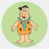 The Flintstones Fred Flintstone Classic Round Sticker