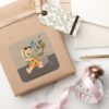 The Flintstones Fred Flintstone Dancing Square Sticker