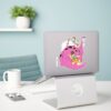 The Flintstones Fred Sliding Down Tail Sticker
