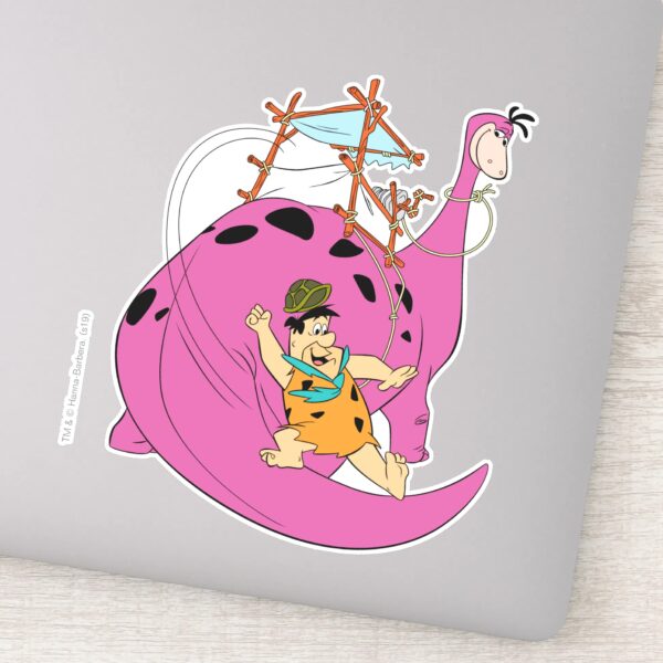 The_Flintstones___Fred_Sliding_Down_Tail_Sticker_9 The Flintstones Fred Sliding Down Tail Sticker
