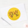 The Flintstones Fred Barney Club Life Classic Round Sticker
