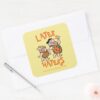 The Flintstones Fred Barney Later Haters Square Sticker