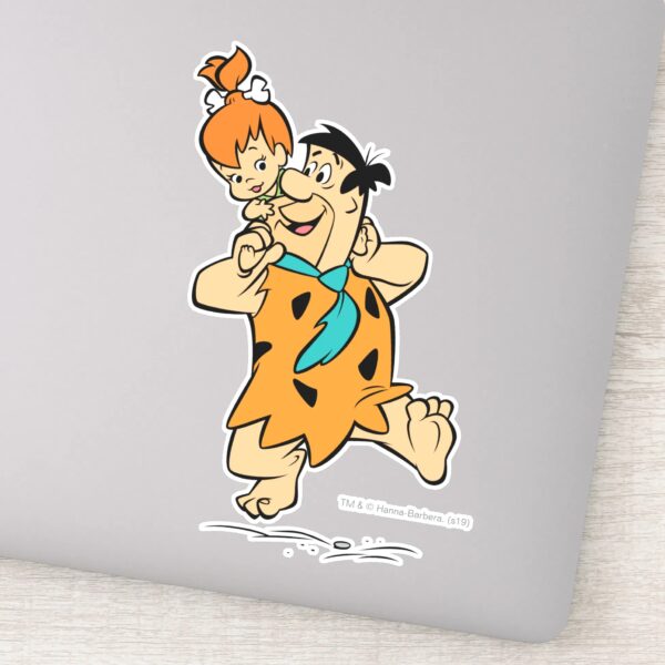 The_Flintstones___Fred_&_Pebbles_Flintstone_Sticker_9 The Flintstones Fred Pebbles Flintstone Sticker