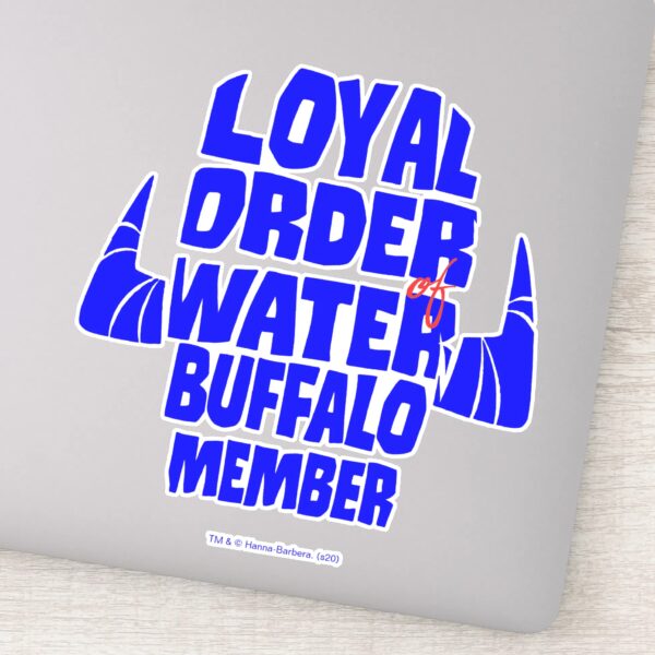 The_Flintstones___Loyal_Order_Water_Buffalo_Member_Sticker_9 The Flintstones Loyal Order Water Buffalo Member Sticker