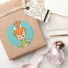 The Flintstones Pebbles Flintstone Classic Round Sticker