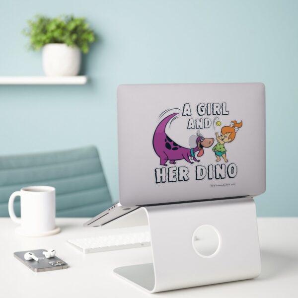 The_Flintstones___Pebbles_&_Dino_Play_Ball_Sticker_3 The Flintstones Pebbles Dino Play Ball Sticker