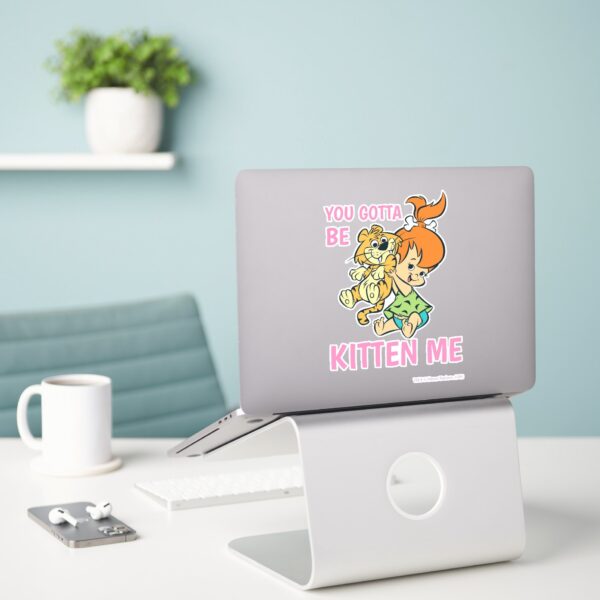 The Flintstones Pebbles Her Tiger Sticker