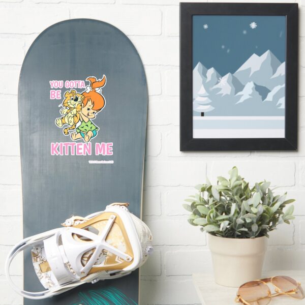 The Flintstones Pebbles Her Tiger Sticker