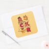 The Flintstones ROCKER Square Sticker