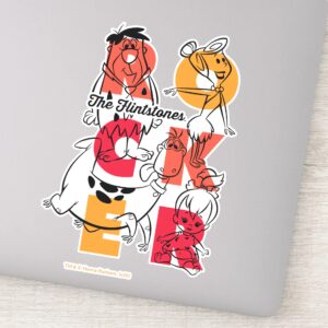 The Flintstones ROCKER Sticker