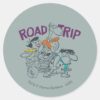The Flintstones Road Trip Classic Round Sticker