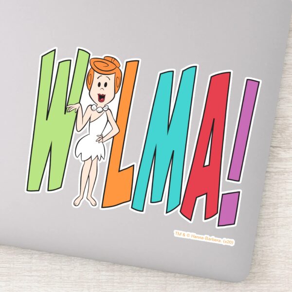 The_Flintstones___WILMA!_Sticker_9 The Flintstones WILMA Sticker